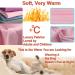 Hualisiji 5XL Pink Hoodie Dog Sweater for Large Dogs - Warm Lightweight & Soft Texture - Perfect for Labradors - Buy Online on GoSupps.com