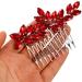Healeved Bride Comb Clip Rhinestone Hair Comb Decorative Wedding Bridal Wedding Hair Pieces for Brides Hair Comb Clip - Buy Online on GoSupps.com