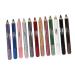 MUSISALY 12pcs Pearlescent Eyeshadow Pencil Eyebrow Pencil Makeup Liner Pencil Makeup Eyeliner Wood