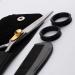 ONTAKI 3-Piece Scissors Set: Japanese Steel Beard & Mustache Scissors, Facial Grooming Nose Hair Scissors - Curved and Rounded Tips - Buy Online on GoSupps.com