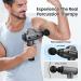 RENPHO C3 Percussion Massage Gun - Professional Deep Tissue Muscle Massager with 20 Speeds & 6 Massage Heads - Quiet Electric Body Massager for Athletes - Back Relaxation Gift, Black - Buy Online on GoSupps.com