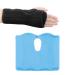 Navari's wrist gel compress cold warm - reusable - cooling pad coolpack gel thermopad - cooling compress with Velcro fastener and neoprene shell