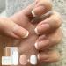 French Manicure Kit - French Tip Stamp Pink & White Gel Nail Polish Gel Nail Kit Nail Art Tools Nail Stamper French Manicure Nude White Jelly Nail Polish French Nails Nail Accessories Set for Women - Buy Online on GoSupps.com