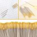 120pcs Golden Cross Stitch Needles & Threader Set | Large Eye Embroidery Needles in Box | Sizes 22# 24# 26# 28# | DIY Sewing Kit - Buy Online on GoSupps.com
