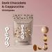 Buy 12 x 110g PENG Finer Vegan Chocolate & Cappuccino Chickpeas - Protein-Rich Snacks in Resealable Packaging for Guilt-Free Indulgence - Buy Online on GoSupps.com