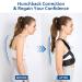 Mercase Posture Corrector for Women and Men - Adjustable Back Support Brace for Shoulder Kyphosis Scoliosis - Large Size, Breathable Design - Buy Online on GoSupps.com