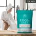 Epsom Bath Salt 35 Oz with Peppermint Essential Oil | 100% Pure Magnesium Sulphate Crystals for Skin Care & Relaxation - International Shipping - Buy Online on GoSupps.com