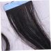DRESSOOS Perm Human Hair Wig Human Hair Wigs Grip Tape Hair Extensions Tape in Hair Seamless Hair Extention Glue Tape Double Sided Tape Invisible Human+hair+wig Real Hair - Buy Online on GoSupps.com