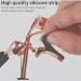 Whalrace Carbon Steel Eyelash Curler with Non-Slip Handle - Rose Gold - Buy Online on GoSupps.com