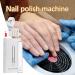 Electric Filer for Nail | Electric Polishing Set with Nail Drill - Compact Portable Design Electric Filer Hand Foot Care Tool for Nail Grind Trim Polish White English Version - Buy Online on GoSupps.com