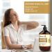 Sore Muscle Massage Oil 251ML - Pure Ginger & Mugwort Essential Oil Blend for Warming, Repelling Cold, and Relaxing Active Body Relief - Buy Online on GoSupps.com