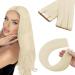 Youngsee injection tape extensions real hair female blond 50cm virgin hair tape in extensions female blond real hair extensions tape remy hair extensions real hair tape smooth 5pcs 12.5g #1000 50 cm 5 pcs virgin- #1000