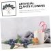 ABOOFAN 15 Pcs Artificial Berry Cuttings Christmas Faux Apples Fake Berries Green Garland Artificial Pine Picks Decor Xmas Tree Picks Blue Flowers Cherry Bean Sticks Iron Dark Bluex3pcs 18X7.5X3CMx3pcs - Buy Online on GoSupps.com