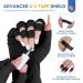 Saviland UV Gloves for Gel Nails - UPF200+ Protection for Nail Lamp - Nail Supplies & Skin Care - All Shapes - Gift for Women - Black - Buy Online on GoSupps.com