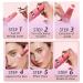 Liquid Blush Makeup Wand  Velvet Cream Blush Stick for Cheeks and Lips  Blush and Highlighter Stick  Easily Blendable  Long-Wearing  Smudge Proof 0.50 Fl Oz (Pack of 1) Blush 2 - Buy Online on GoSupps.com