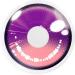 Shop Meralens Anime Arc 2 Violet Crazy Fun Colored Contact Lenses - Premium Purple Annual Lenses for Carnival Halloween & Cosplay 2023 - Free Lens Case Included - Buy Online on GoSupps.com