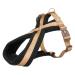 Premium touring harness caramel L 60-90 cm/25 mm