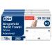 Tork soft zigzag paper towels white H3 Advanced folding towels for paper towel dispensers absorbent and tearproof large 2-layer 15 x 250 cloths 290258 single medium