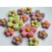 24x Blossoms Sugar Flowers - Easter Edible Fondant Cupcake Cake Toppers Spring Party - Buy Online on GoSupps.com