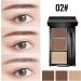 Erinde Eyebrow Powder Makeup Palette 3 Colors Brow Powder Palette w/ Brush Dark & Light Brown Eyebrow Tinted Powder Filler to Shape Natural Eyebrows Long-Lasting Waterproof Eyebrow Makeup Kit #Warm Coffee - Buy Online on GoSupps.com