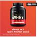 Optimum Nutrition Gold Standard 100% Whey Protein Powder 2.25 kg - Unflavoured, 75 Servings - Muscle Building & Recovery Formula with Glutamine & BCAA Amino Acids - Buy Online on GoSupps.com