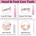 Shop Mermaid Color 8PC Manicure Set for Women | Travel Nail Kit with Glass Files & Stainless Steel Tools | Perfect Nail Care Gift - Buy Online on GoSupps.com
