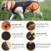Pet Large Dogs Raincoat | Waterproof Jacket for Dogs | Adjustable Lightweight Vest | XXL Size 2XL 76-85lbs | Orange - Buy Online on GoSupps.com
