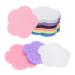 uxcell 30 Count Compressed Facial Sponges Flower Face Cleansing Sponges Pads for Daily Skincare Routines at Home Kitchen Travel Black/White/Blue/Purple/Pink/Yellow