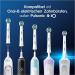 Oral-B Pro Precision Clean Plug-In Brushes - 8 Pack with X-Shaped Bristles | Original Oral-B Toothbrush Attachment - Designed in Germany | Effective Tooth Cleaning - Buy Online on GoSupps.com