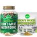 Maju Superfoods Lion's Mane Capsules and Mental Mushrooms Powder Bundle