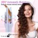 Curling Iron 1 Inch Hair Curling Wand Double Ceramic Instant Heat Hair Curler Wand Purple - Buy Online on GoSupps.com