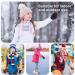 Buy Oopor Kids Winter Gloves - Warm Thermo Fleece Cycling & Running Gloves for Girls (Ages 4-12) - Anti-Slip Windproof Touch Screen - Black - Buy Online on GoSupps.com
