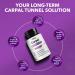 Real Science Carpal Miracle All Natural Carpal Tunnel Relief & Wrist Support Supplement with Vitamins B6 B12 C D K + GABA Hand & Nerve Comfort Made in USA 60 Caps - Buy Online on GoSupps.com