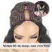 ScentW V Part Body Wave Synthetic Wig 24inch Black Hair - U Part Upgrade, Glueless Clip-In Half Wig for Women - No Leave Out Thin Part - V Shape Wigs 1B 24 - Buy Online on GoSupps.com