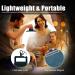 XTAUTO Portable Camping Fan with LED Lantern - USB Rechargeable, Waterproof, 2-Pack - Buy Online on GoSupps.com