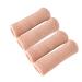Makhry 4pcs Adjustable Cuttable Gel Toe Caps and Finger Cap Lined Gel Toe Caps Silicone for Women and Men (L) L (Pack of 4)
