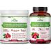 Zazzee Urinary Tract Health Cleanse Bundle | D Mannose Powder Plus Super Concentrated Proanthocyanidin Cranberry Extract Capsules for Women | Non-GMO Vegan & ISO Lab Tested