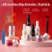 Candy Lover Dip Powder Nail Kit - 6 Colors Dipping System with Base & Top Coat for French Nails Art - DIY Salon Gift for Women - Buy Online on GoSupps.com