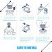 HQ56 Replacement Shaver Heads for Norelco & Philips Razors | Compatible with HQ55 HQ3 HQ4 HQ6 HQ64 HQ300 HQ442 HS190 Series - Buy Online on GoSupps.com