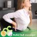 Manual Flowerpot Massage Ball - Cute Mini Roll Massager for Neck & Waist Relief | Perfect Cervical Spine Support - Buy Online on GoSupps.com