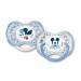Dodie set of 2 pacifiers anatomical +18 months BPA-free robust Mickey