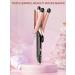 Noatoke Hair Crimper 3 Barrel Curling Iron Wand - Fast Heating Hair Waver with Ceramic Coating - Dual Voltage - 1 Inch - Buy Online on GoSupps.com