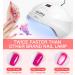 NAILGIRLS 75W UV LED Nail Lamp with Smart Sensor & 3 Timer Settings - Professional Salon Nail Dryer for Gel Polish Curing - Buy Online on GoSupps.com