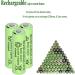 16 Pack Rechargeable AA Batteries 1000mAh | High Capacity NiMH for Solar Lights & Household Use - Buy Online on GoSupps.com