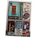 Gadpiparty Caffe Coffee Decor Vintage Metal Sign Vintage Decor Vintage Home Decor Tin Signs for Home Decor Tin - Buy Online on GoSupps.com