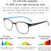 Aroncent 2PCs Kids Blue Light Glasses | Anti-Blue Light Eyewear for Girls 8-18 | Protect Eyes from Digital Screens - Buy Online on GoSupps.com
