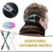 Adjustable Mask Extender Strap - Relieve Ear Pain & Pressure - Anti-Drop Lanyard - Face Mask Holder Hook - Transparent White/Blue/Pink/Black - Buy Online on GoSupps.com