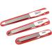 3 Professional Solingen Sapphire Nail Files Set - Fine & Coarse Manicure Tools for Perfect Nails - Buy Online on GoSupps.com