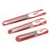 3 Professional Nail Files Solingen Sapphire File Manicure Nail File Metal Fine Coarse Set Solingen Quality 3 Nail Files
