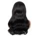 MapofBeauty 24 Synthetic Curly Hair Headband Wig - Long Heat Resistant Style (Black) - Buy Online on GoSupps.com